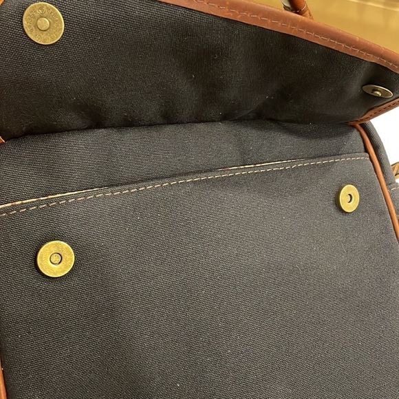 Melvill & Moon Canvas and Leather IPad Bag - Picture 7 of 12